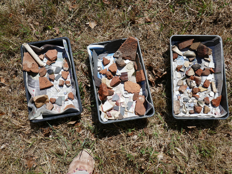 Guided archaeological dig in Barkway