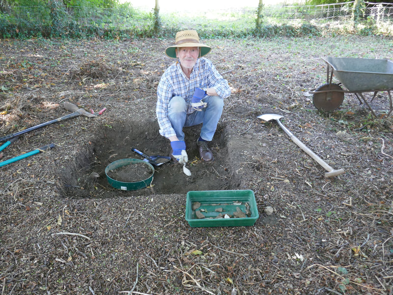 Guided archaeological dig in Barkway