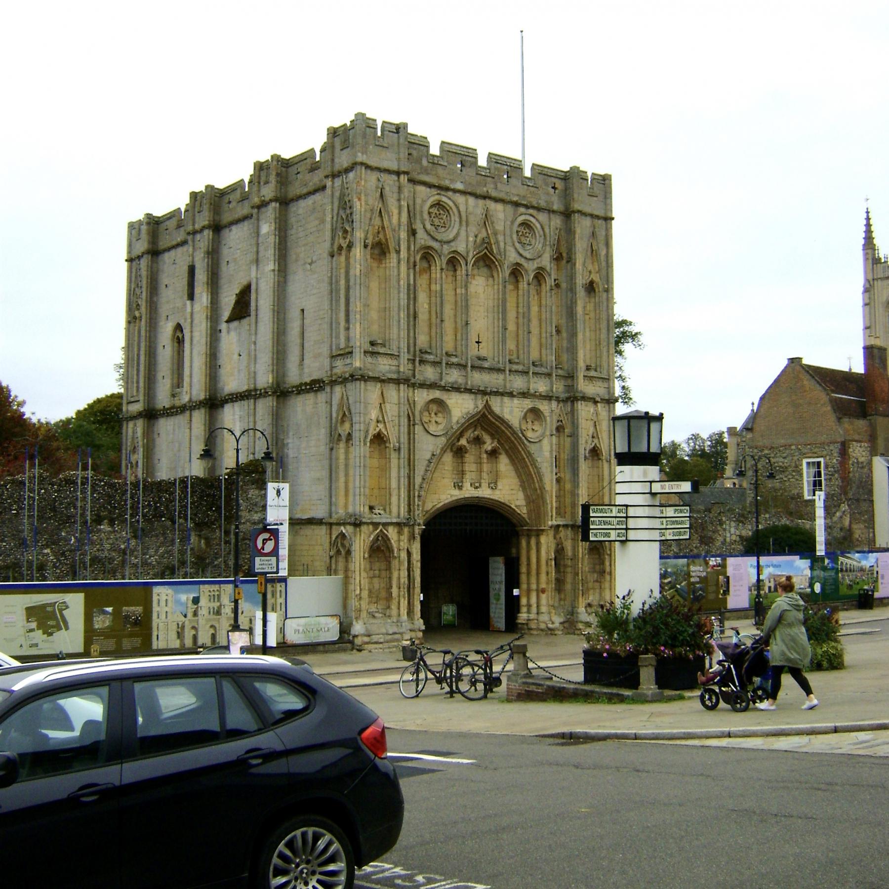 Early view of Moyse's Hall, today Moyse's Hall Museum, circa 1860. 10:30AM Departure from The Angel Hotel, IP33 1LT